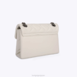 Kurt Geiger 女性 ロンドン ミニ ケンジントン ラブ バッグ D60X651 骨 |バッグ - Image 4