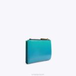Kurt Geiger 女性 ロンドン ミニ財布 ショアディッチ D60X6556 緑 |バッグ - Image 3