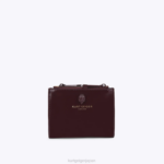 Kurt Geiger 女性 ロンドン ミニ財布 ショアディッチ D60X6565 ワイン |バッグ