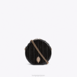 Kurt Geiger 女性 ロンドン ラウンド スモール ショアディッチ バッグ D60X6136 黒 |バッグ
