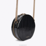 Kurt Geiger 女性 ロンドン ラウンド スモール ショアディッチ バッグ D60X6136 黒 |バッグ - Image 3