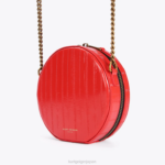 Kurt Geiger 女性 ロンドン ラウンド スモール ショアディッチ バッグ D60X6139 赤 |バッグ - Image 4
