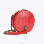 Kurt Geiger 女性 ロンドン ラウンド スモール ショアディッチ バッグ D60X6139 赤 |バッグ - Image 6