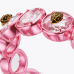 Kurt Geiger 女性 ロンドン ラウンドストーン カフ D60X6528 ピンク |アクセサリー - Image 3