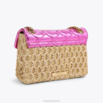 Kurt Geiger 女性 ロンドン ラフィア ミニ ケンジントン D60X689 ゴールドの組み合わせ |バッグ - Image 4