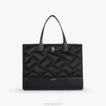 Kurt Geiger 女性 ロンドン リサイクル スクエア ショッパー D60X6283 黒 |バッグ