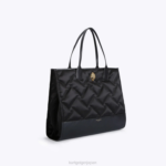 Kurt Geiger 女性 ロンドン リサイクル スクエア ショッパー D60X6283 黒 |バッグ - Image 3