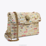 Kurt Geiger 女性 ロンドン ルレックス ミディアム ケンジントン D60X652 ゴールドの組み合わせ |バッグ - Image 3