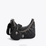 Kurt Geiger 女性 ロンドン レザー マルチ クロスボディ D60X6278 黒の組み合わせ |バッグ