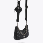 Kurt Geiger 女性 ロンドン レザー マルチ クロスボディ D60X6278 黒の組み合わせ |バッグ - Image 3