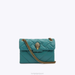 Kurt Geiger 女性 ロンドン レザー ミニ ケンジントン D60X649 ガソリン |バッグ