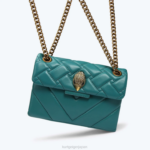 Kurt Geiger 女性 ロンドン レザー ミニ ケンジントン D60X649 ガソリン |バッグ - Image 5