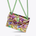 Kurt Geiger 女性 ロンドン レザー ミニ ケンジントン D60X650 緑の組み合わせ |バッグ - Image 6