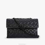 Kurt Geiger 女性 ロンドン xxl ケンジントン ドレンチ D60X665 黒 |バッグ