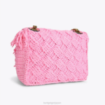 Kurt Geiger 女性 ロンドンかぎ針編みケンジントン D60X644 ピンク |バッグ - Image 4
