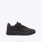 Kurt Geiger 女性 ロンドンに着陸しました D60X6372 黒の組み合わせ |履物
