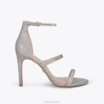 Kurt Geiger 女性 ロンドンのパークレーン D60X6325 銀 |履物