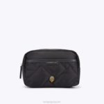 Kurt Geiger 女性 ロンドンのリサイクル化粧ポーチ D60X6280 黒 |バッグ