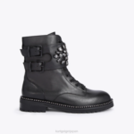 Kurt Geiger 女性 ロンドンの前かがみ D60X6310 黒の組み合わせ |履物