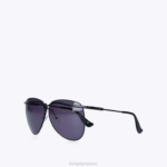 Kurt Geiger 女性 ロンドンイーグルアビエーターサングラス D60X6465 黒 |アクセサリー - Image 3