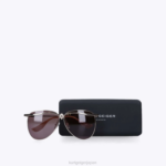 Kurt Geiger 女性 ロンドンイーグルアビエーターサングラス D60X6464 金 |アクセサリー - Image 5