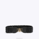 Kurt Geiger 女性 ロンドンイーグルストレッチ65ベルト D60X6567 黒 |アクセサリー