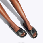 Kurt Geiger 女性 ロンドンイーグルチャンキースライド D60X6433 黒 |履物 - Image 2