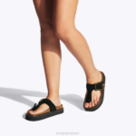 Kurt Geiger 女性 ロンドンイーグルバックルTバースライド D60X6441 黒 |履物 - Image 2