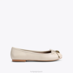 Kurt Geiger 女性 ロンドンイーグルバレリーナ D60X6354 骨 |履物 - Image 3