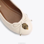 Kurt Geiger 女性 ロンドンイーグルバレリーナ D60X6354 骨 |履物 - Image 5