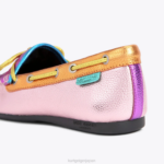 Kurt Geiger 女性 ロンドンイーグルモカシン D60X6218 ピンクの組み合わせ |履物 - Image 4