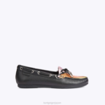 Kurt Geiger 女性 ロンドンイーグルモカシン D60X6227 黒その他 |履物