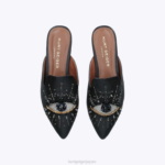 Kurt Geiger 女性 ロンドンオリーブアイ D60X6360 黒 |履物