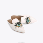 Kurt Geiger 女性 ロンドンオリーブアイ D60X6367 骨 |履物 - Image 6