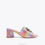 Kurt Geiger 女性 ロンドンオリーブブロックアイ D60X6293 マルチ/その他 |履物