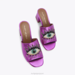 Kurt Geiger 女性 ロンドンオリーブブロックアイ D60X6666 フシア |履物 - Image 3
