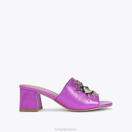 Kurt Geiger 女性 ロンドンオリーブブロックアイ D60X6666 フシア |履物