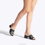 Kurt Geiger 女性 ロンドンオリーブブロックアイ D60X6667 黒 |履物 - Image 2