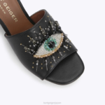 Kurt Geiger 女性 ロンドンオリーブブロックアイ D60X6667 黒 |履物 - Image 5
