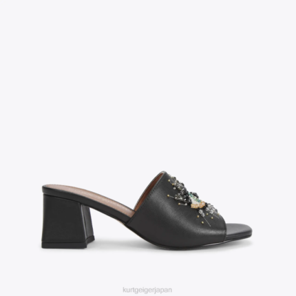 Kurt Geiger 女性 ロンドンオリーブブロックアイ D60X6667 黒 |履物
