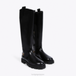 Kurt Geiger 女性 ロンドンカーナビーライディングブーツ D60X6399 黒 |履物 - Image 3