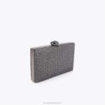 Kurt Geiger 女性 ロンドンクリスタルケンジントンクラッチ D60X655 グレー |バッグ - Image 2