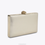 Kurt Geiger 女性 ロンドンクリスタルケンジントンクラッチ D60X659 金 |バッグ - Image 4