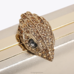 Kurt Geiger 女性 ロンドンクリスタルケンジントンクラッチ D60X659 金 |バッグ - Image 5