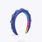 Kurt Geiger 女性 ロンドンクリスタルヘッドバンド D60X6576 青 |アクセサリー - Image 3