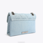 Kurt Geiger 女性 ロンドンクリスタルミニケンジントン D60X690 青白い |バッグ - Image 4