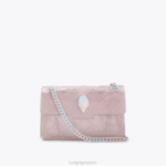 Kurt Geiger 女性 ロンドングリッターミニケンジントン D60X666 淡いピンク |バッグ