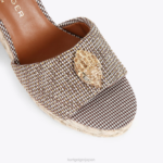 Kurt Geiger 女性 ロンドンケンジントン 105 エスパドリーユ D60X6435 ベージュ |履物 - Image 5