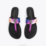 Kurt Geiger 女性 ロンドンケンジントン Tバーサンダル D60X6164 マルチ/その他 |履物
