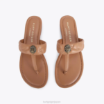 Kurt Geiger 女性 ロンドンケンジントン Tバーサンダル D60X6452 キャメル |履物